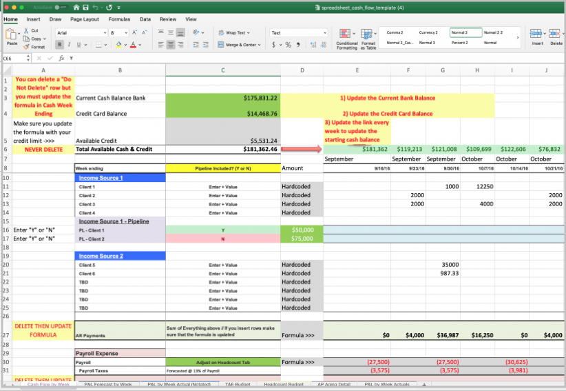 cash flow forecasting guide